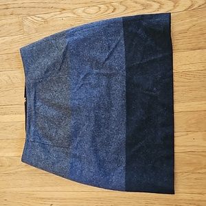 Hobbs tri-toned wool mini skirt 6